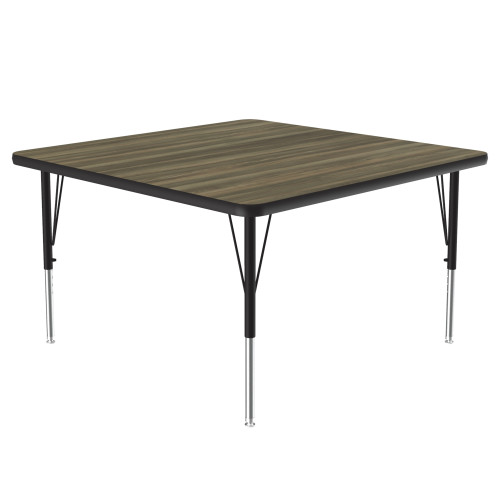 Square Adjustable High Pressure Laminate Activity Table - Correll Square Adjustable High Pressure Laminate Activity Table - Correll