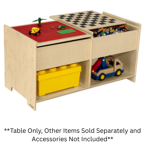 Build-N-Play Table with Checkerboard - Wood Designs WD85600 **Table Only** Build-N-Play Table with Checkerboard - Wood Designs WD85600 **Table Only**