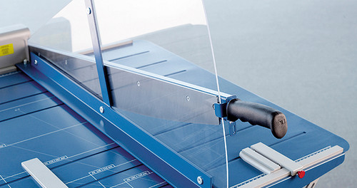 43" Cut Length Large Format Premium Guillotine - Dahle 585 (Full Safety Shield)