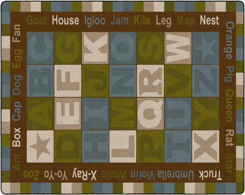 ABC Words Tranquility Carpet - Flagship FM167 ABC Words Tranquility Carpet - Flagship FM167