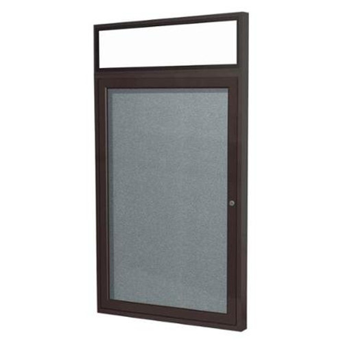 Ghent PBVLX2 Bronze Aluminum Enclosed Bulletin Board with Illuminated Headliner 24 x 36 Ghent PBVLX2 Bronze Aluminum Enclosed Bulletin Board with Illuminated Headliner 24 x 36