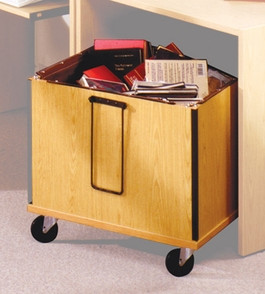 CDBC Book Drop Cart l Affordable Book Carts & Ironwood Manufacturing