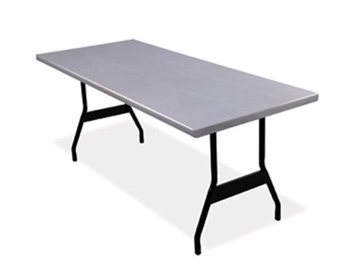 Aluminum folding table