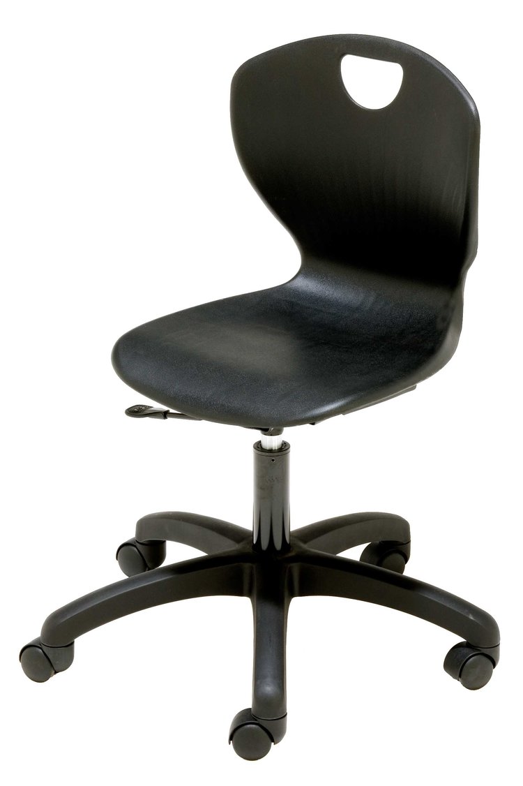 Ovation Task Chair Adjustable Height with Casters - Scholar Craft SC310 ...