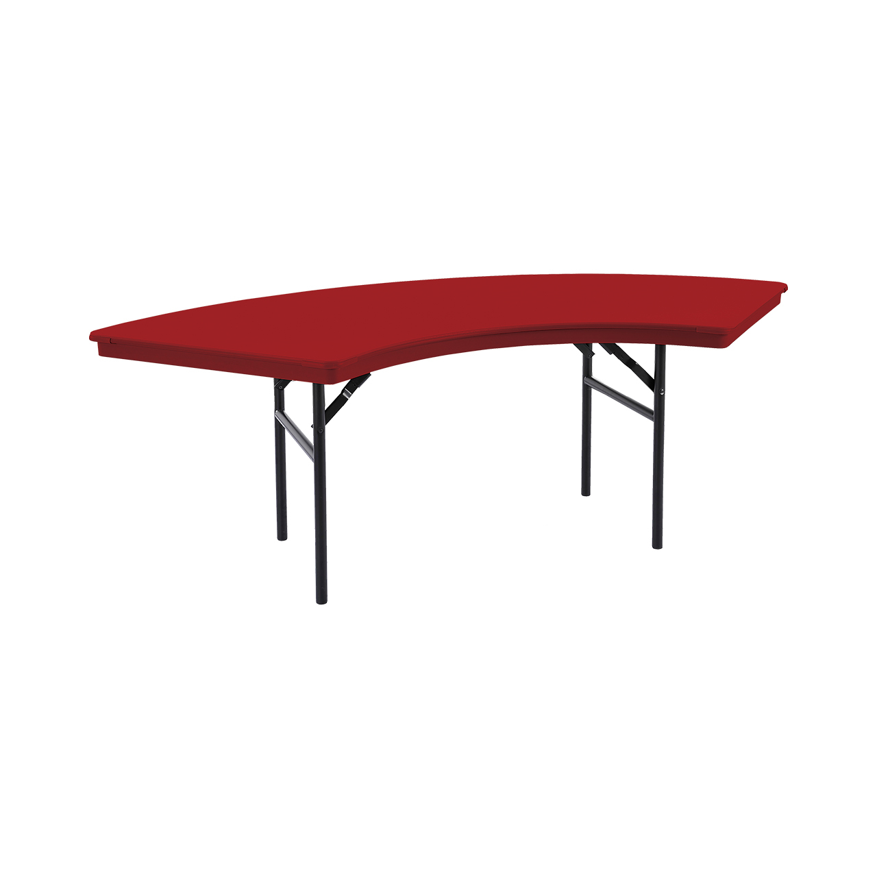 AmTab Dynalite Heavy Duty ABS Plastic Serpentine Folding Table
