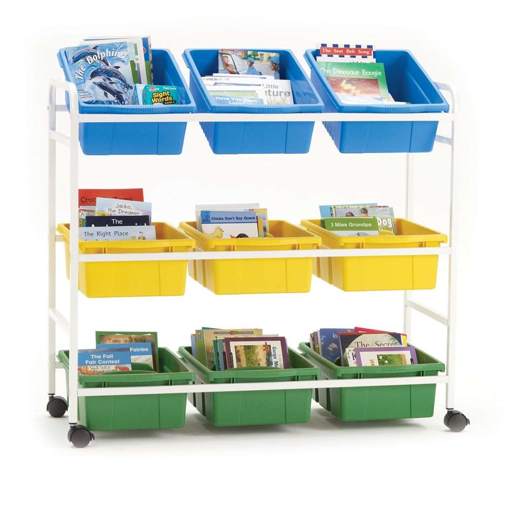 Copernicus BB005-9-C Clear Stem Storage Cart