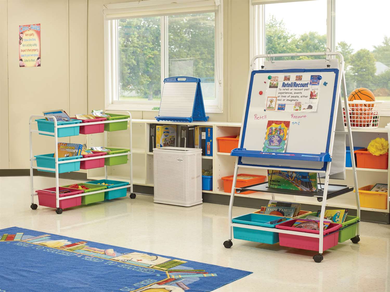 Early Learning Station, Classroom Easel