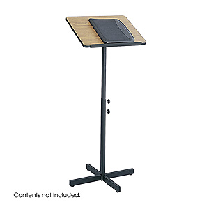 8921 Adjustable Speaker Stand l Affordable Lecterns & Safco Products