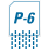 Security Level P-6 for destruction of highly secret documents.