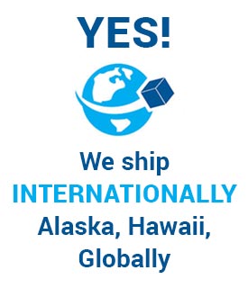 YES! We ship Internationally
