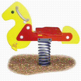 02-07-0053 Spring Rider Horse l Affordable Riding Toys & UltraPLAY Products