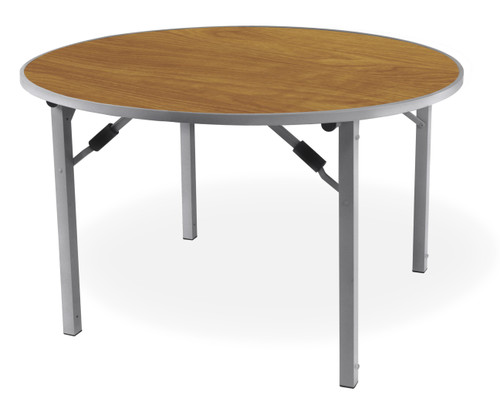 Individual Table Southern Aluminum DS48RDVIF IDesign Round Table with Individual Folding ...