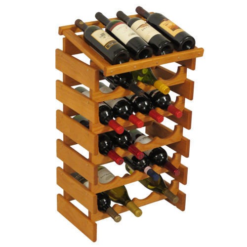 swedish 126 bottle wine rack