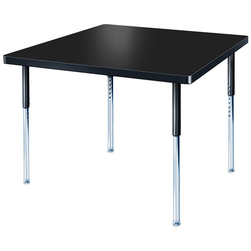 Allied Modern Classic Square Shaped Activity Table with Adjustable ...