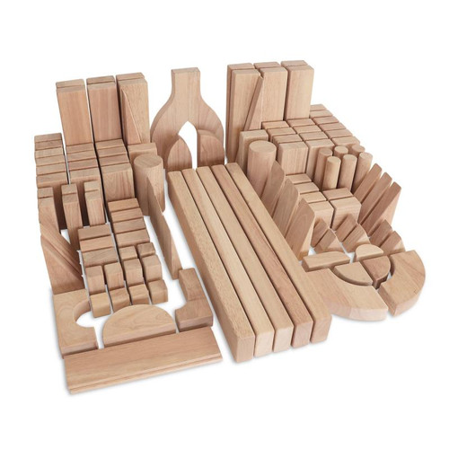 118 Piece Intermediate Block Set - Whitney Brothers WB0369 | Affordable ...