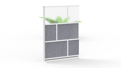 Modular Room Divider Wall System Add On Wall - Luxor MWXFCG ...