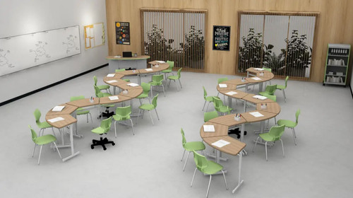 Smith System Silhouette Arc Classroom Package | Affordable Classroom ...