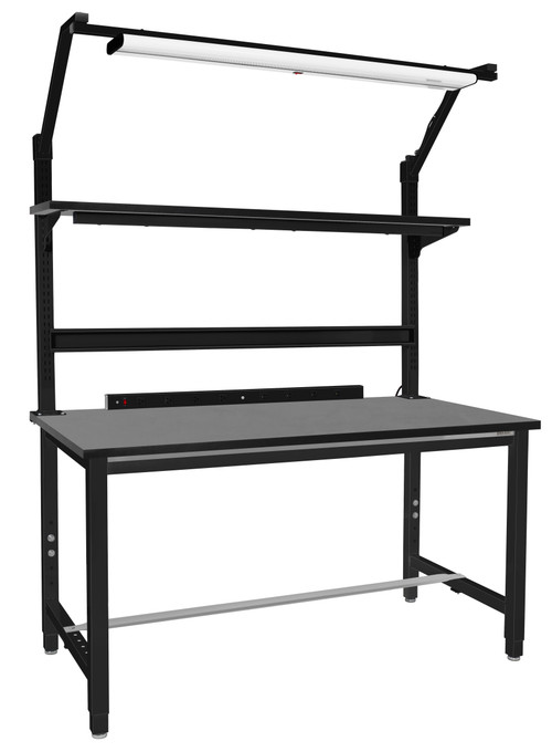 BenchPro Kennedy Series Complete Workstation with Phenolic Resin Top ...