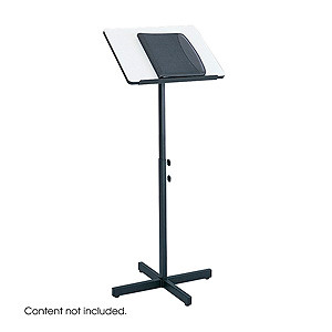 8921 Adjustable Speaker Stand l Affordable Lecterns & Safco Products