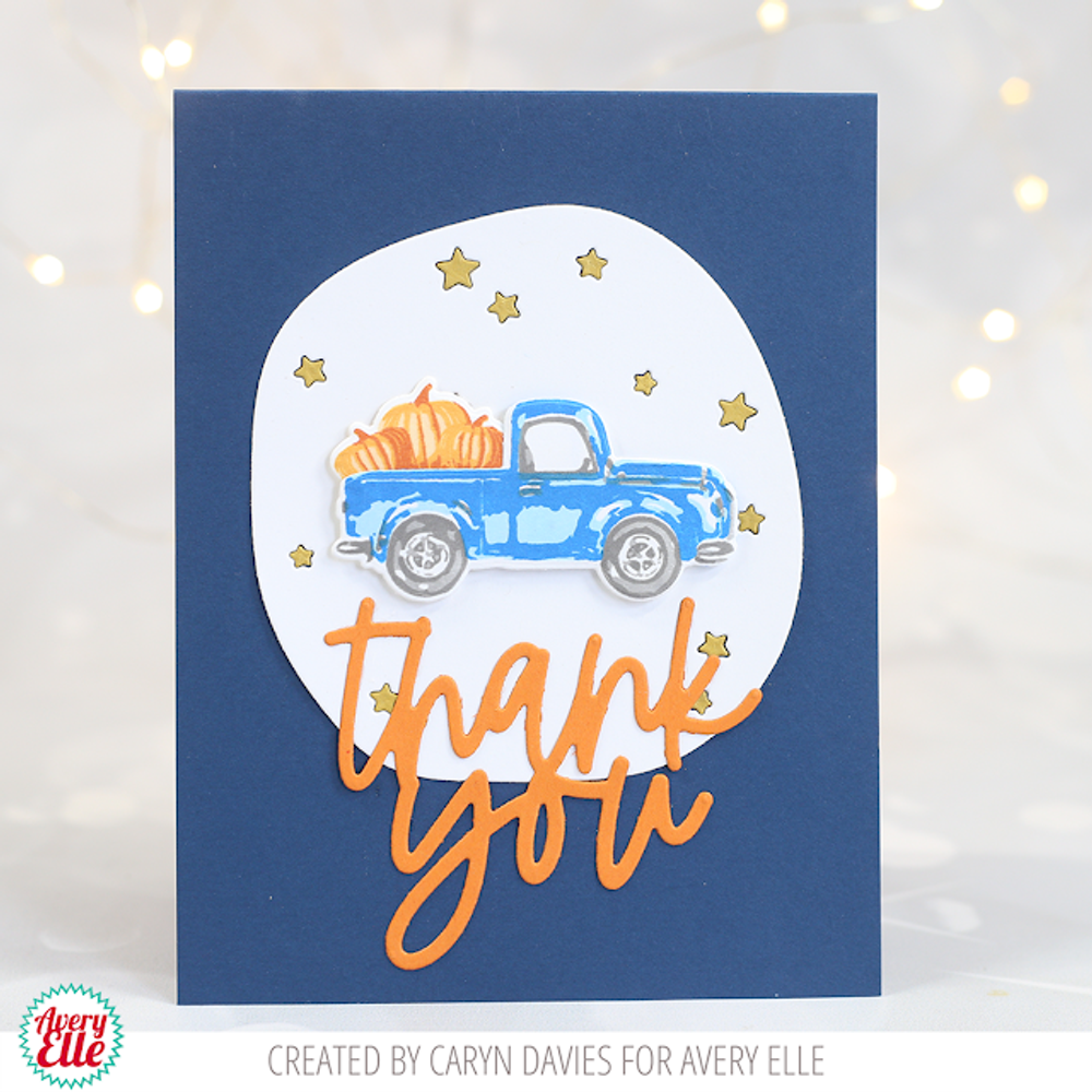 Layered Holiday Truck Clear Stamps & Dies
