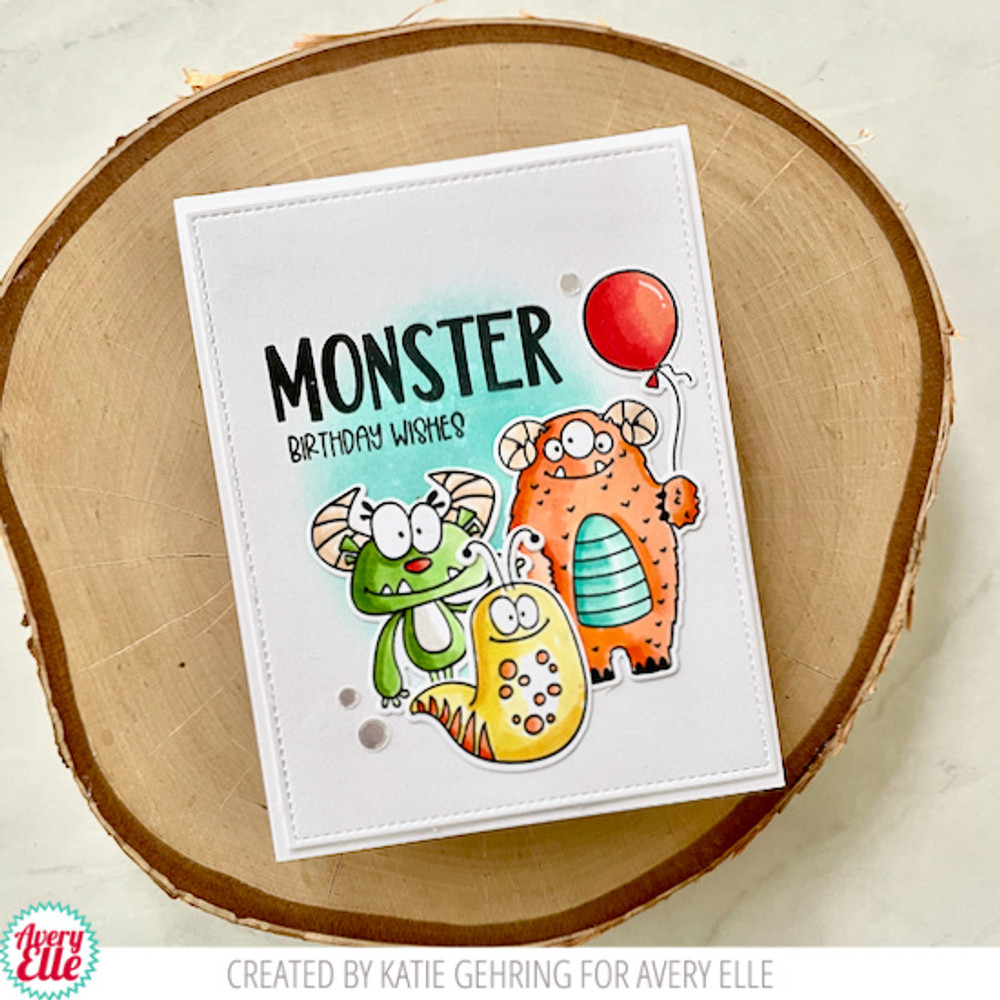 Monster Love Clear Stamps & Dies