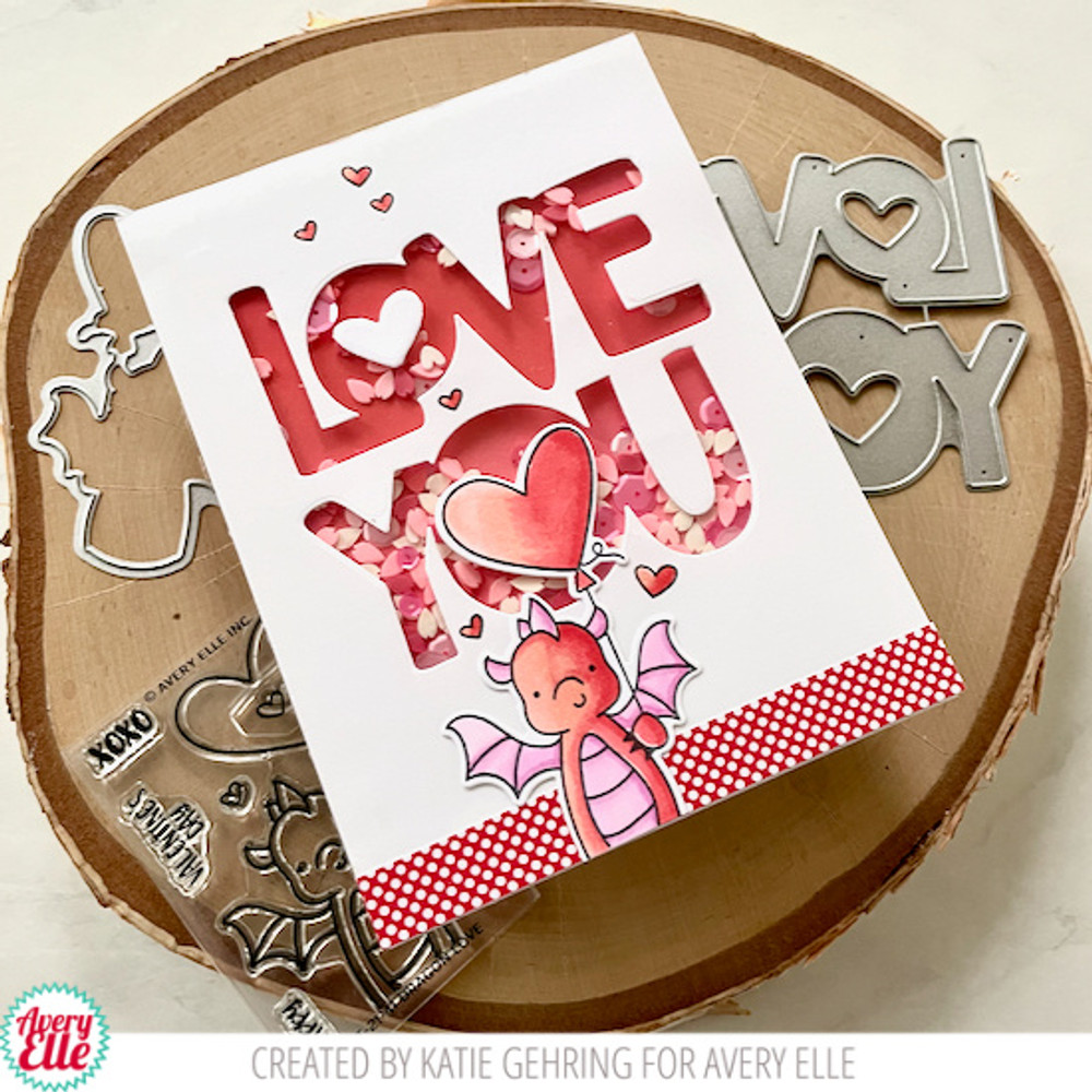 Dragon Love Clear Stamps & Dies