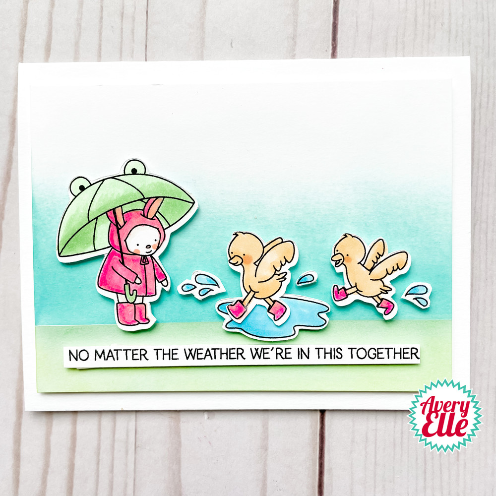 Rain Or Shine Clear Stamps & Dies