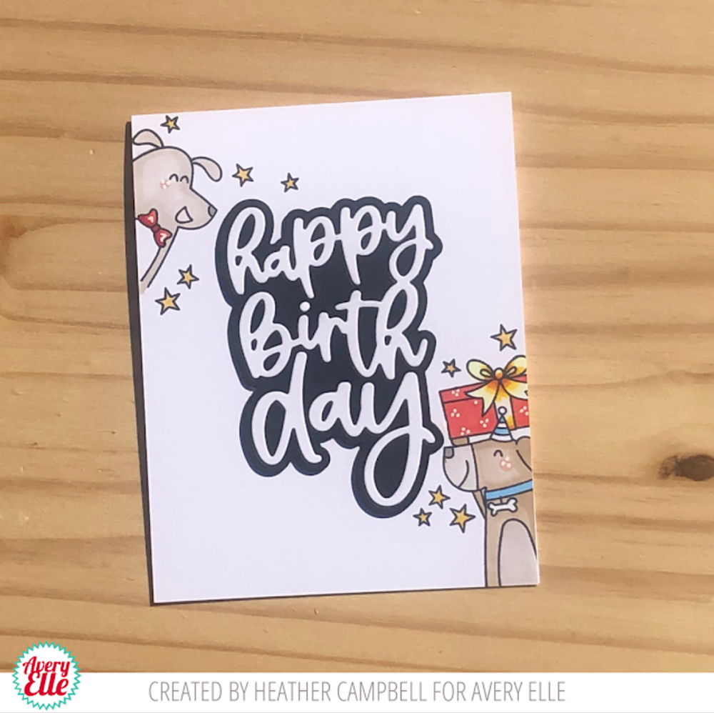 Bold Greetings Clear Stamps