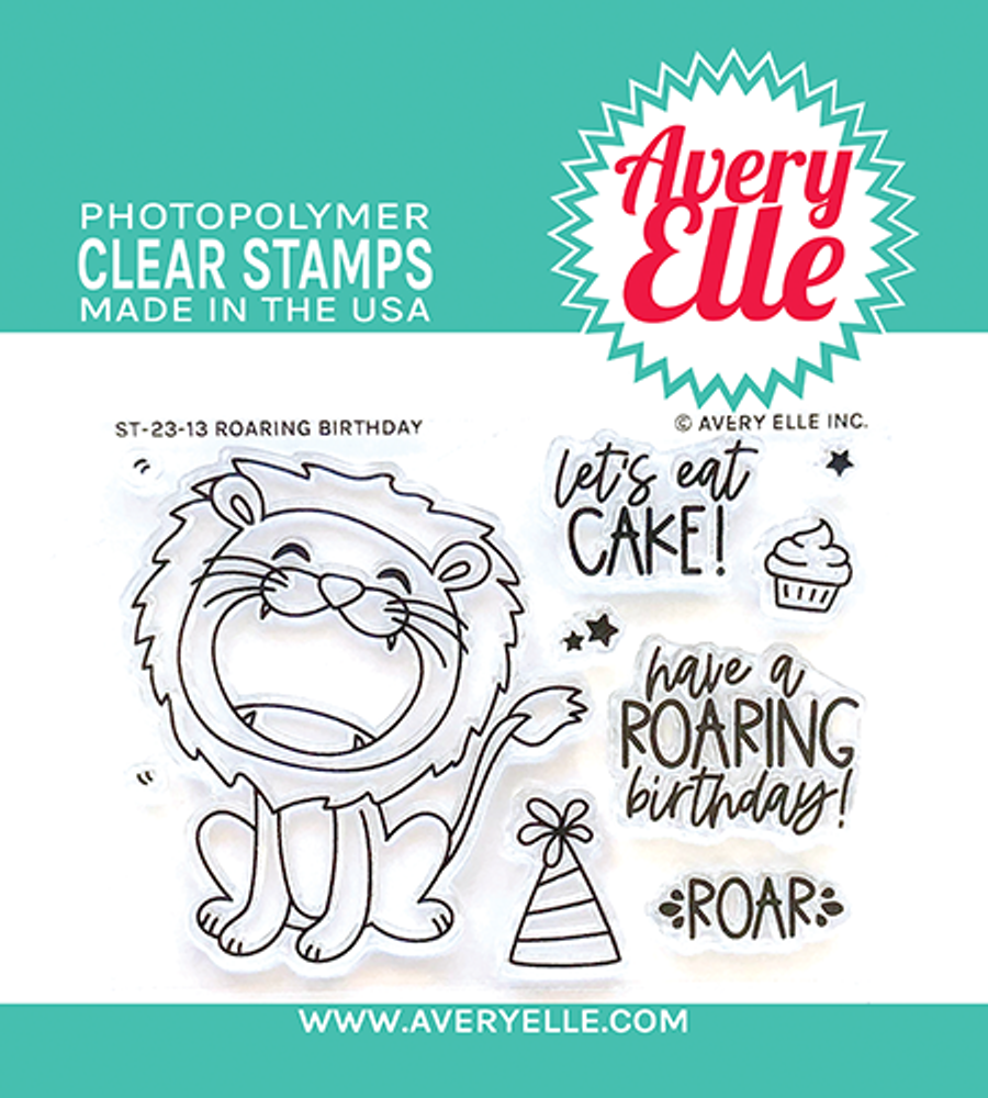 Visible Image - Happy Birthday - Clear Polymer Stamp Set – Topflight Stamps,  LLC