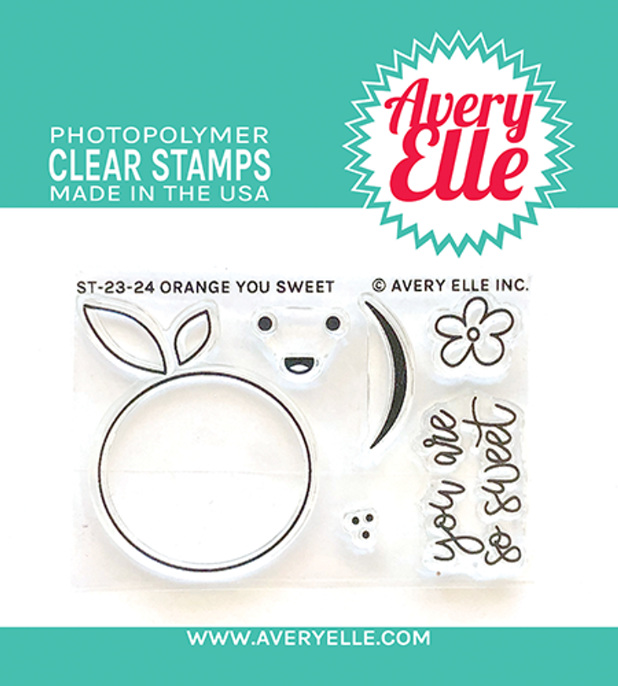 Orange You Sweet Clear Stamps