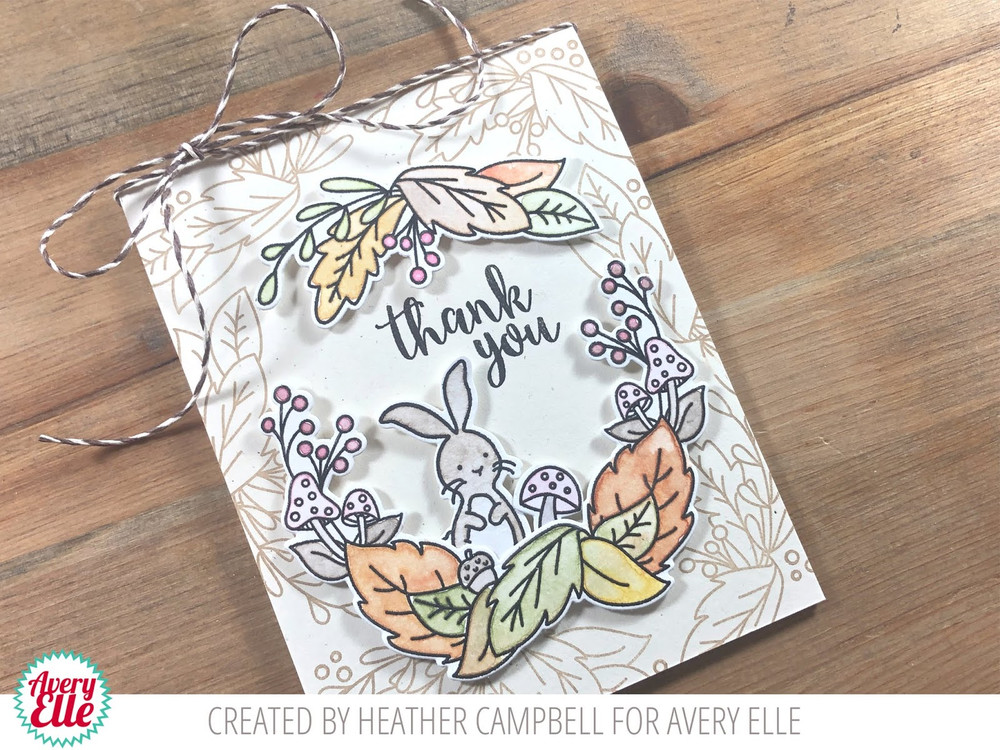 Fall Foliage Clear Stamps & Dies