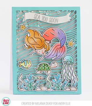 Underwater Friends Clear Stamps & Dies