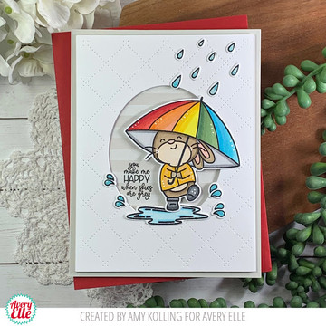 Look For Rainbows Clear Stamps & Dies