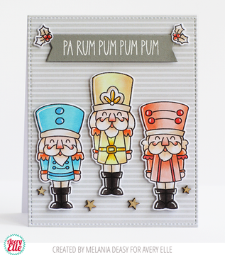 Nutcrackers Clear Stamps & Dies