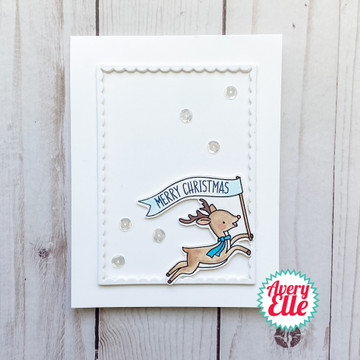 Dasher Clear Stamps & Dies