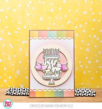 Time to Party Clear Stamps & Dies