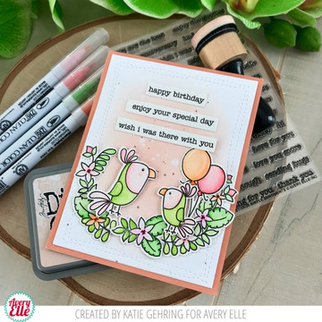 Simple Sentiments Clear Stamps & Dies