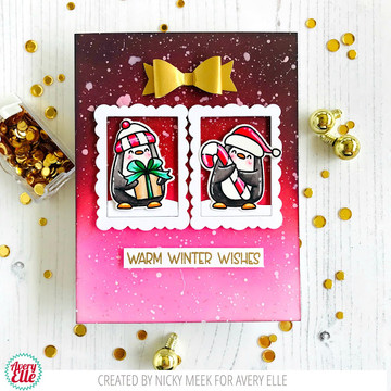 Polar Playtime Clear Stamps & Dies