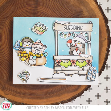 Polar Playtime Clear Stamps & Dies