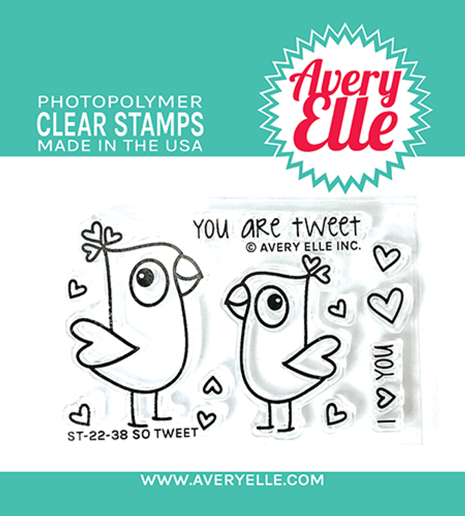 Avery Elle So Tweet Clear Stamps