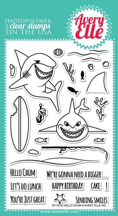Hello Chum Clear Stamps