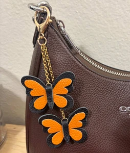 Monarch Made Butterfly Bag Charm