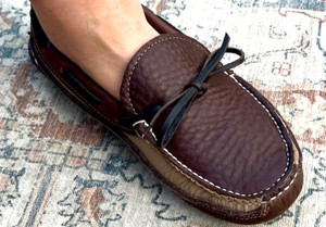 Ole' Maine Comfort Classic-Deerskin Lined-Walnut & Birch