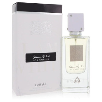 Ana Abiyedh I Am White by Lattafa Eau De Parfum Spray (Unisex) 2 oz (Women) V728-561339
