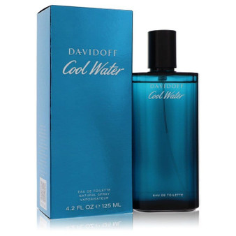 Cool Water by Davidoff Eau De Toilette Spray 4.2 oz (Men) V728-402086