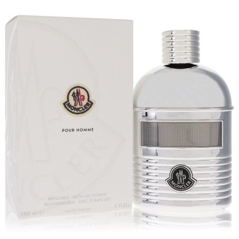 Moncler by Moncler Eau De Parfum Spray (Refillable + LED Screen) 5 oz (Men) V728-559572