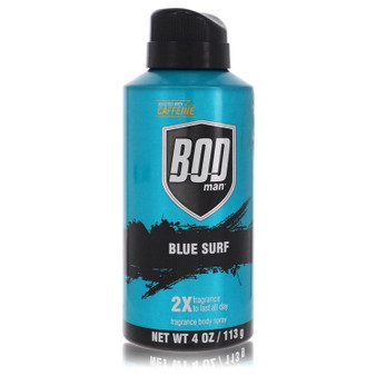 Bod Man Blue Surf by Parfums De Coeur Body spray 4 oz (Men) V728-526518
