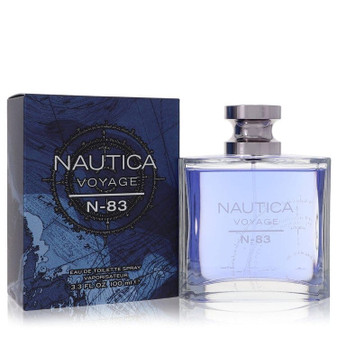 Nautica Voyage N-83 by Nautica Eau De Toilette Spray 3.4 oz (Men) V728-502339