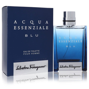 Acqua Essenziale Blu by Salvatore Ferragamo Eau De Toilette Spray 3.4 oz (Men) V728-515193