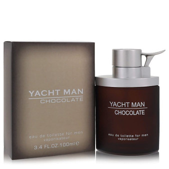 Yacht Man Chocolate by Myrurgia Eau De Toilette Spray 3.4 oz (Men) V728-517633